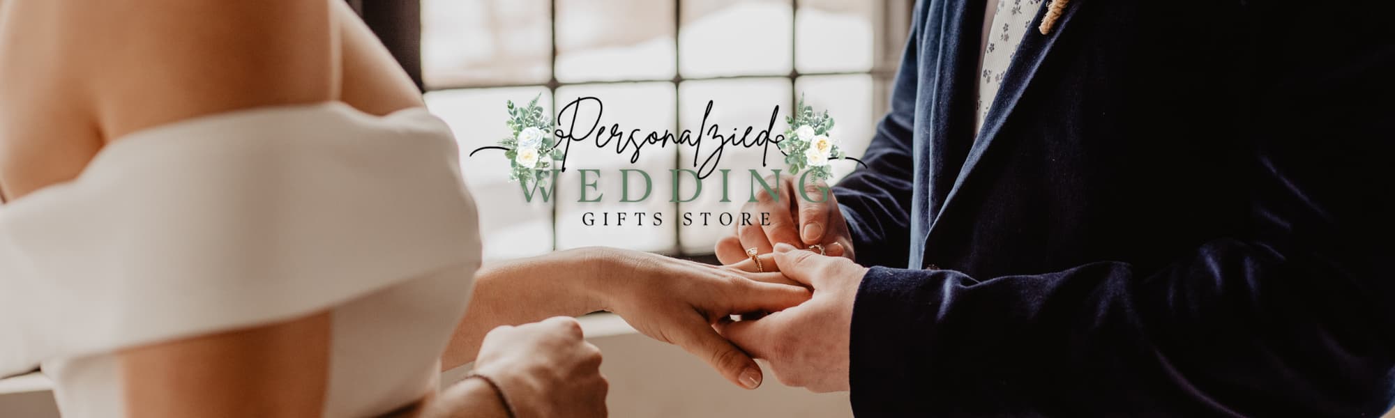 Personalized Wedding Gifts Store Banner